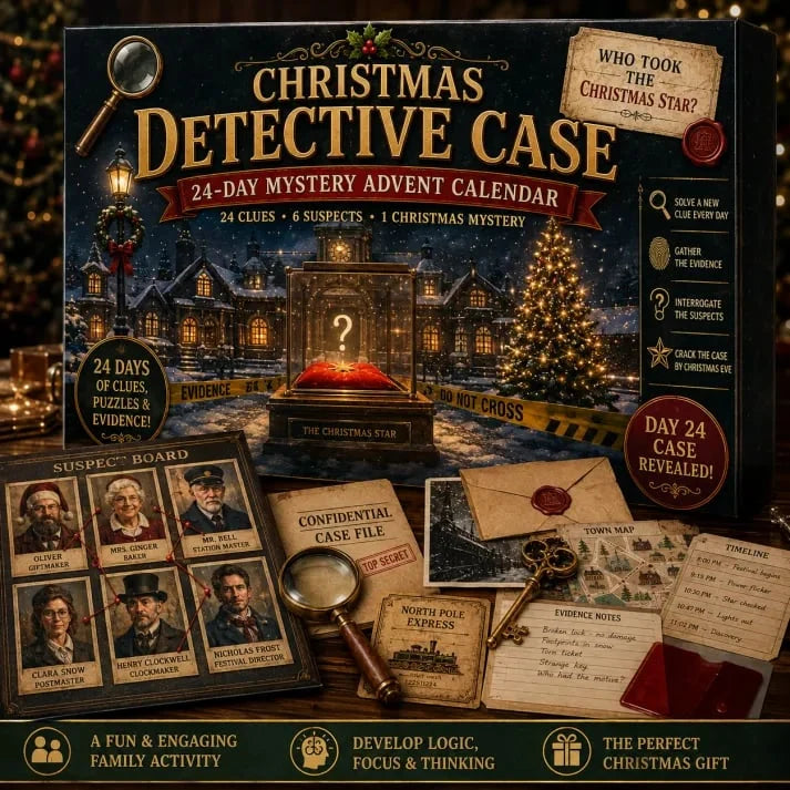 Puzzle Advent Calendar 24-Day Screen-Free Mystery