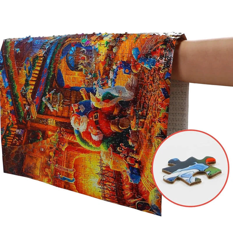 Puzzle Advent Calendar Winter Scene 24 Day 1008 Pieces