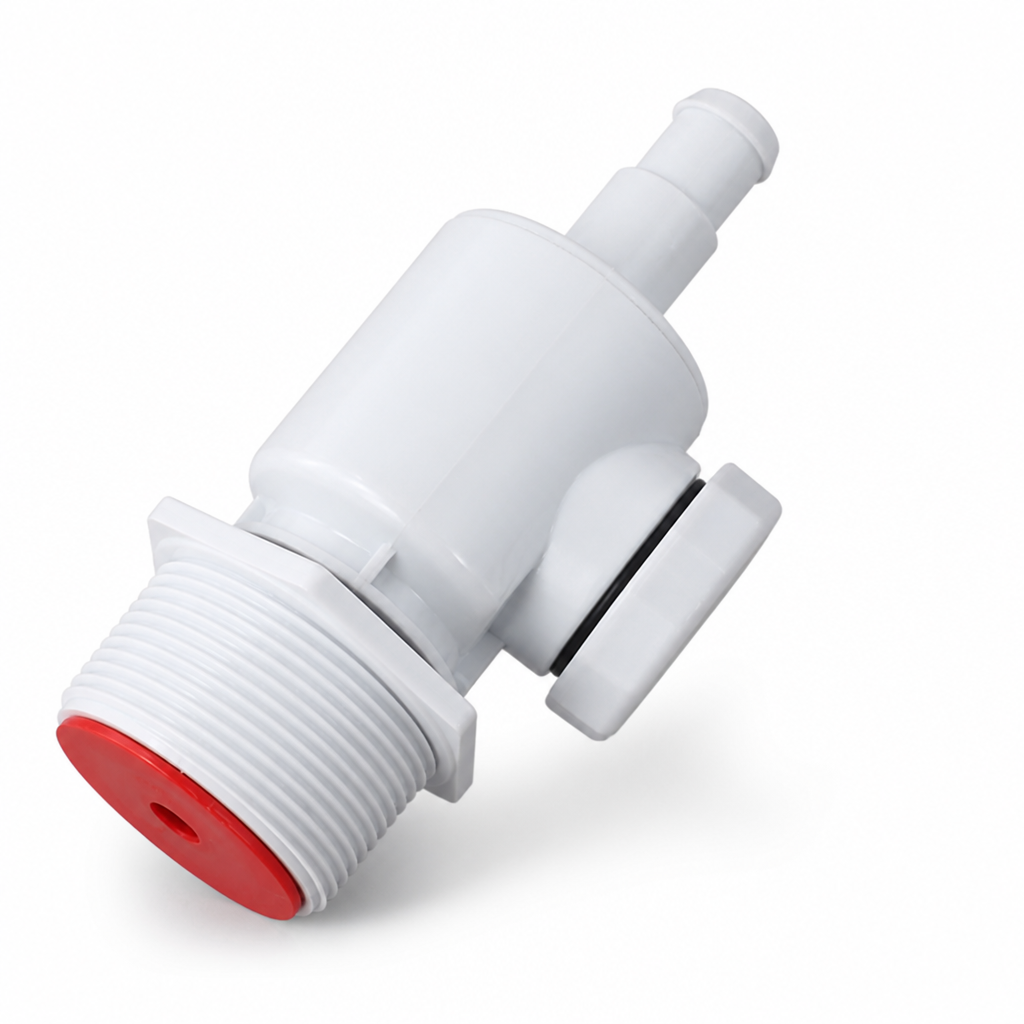 Quick-Disconnect Pressure-Relief Pool Cleaner Valve (Adjustable Flow)