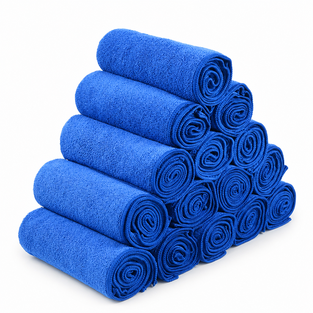 Quick-Dry & Antibacterial Microfiber Towel (Gym & Travel)