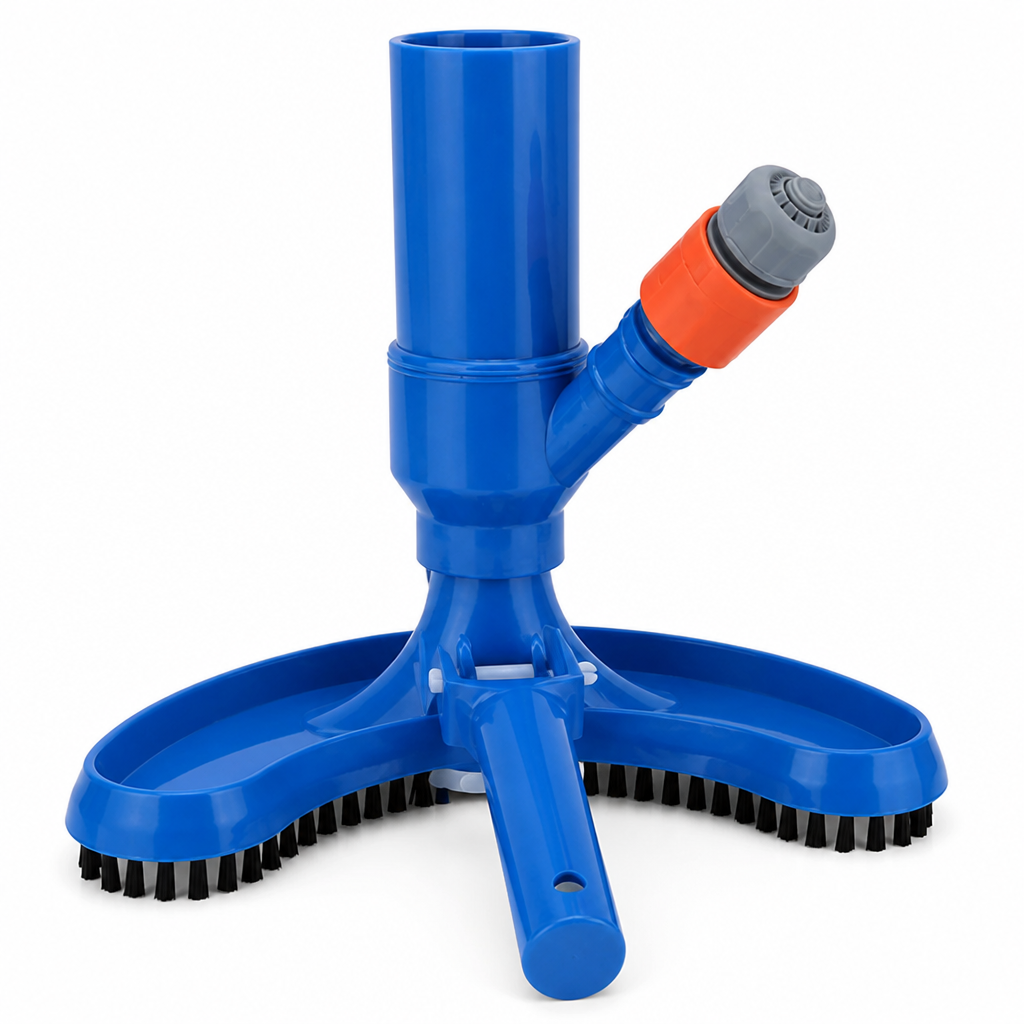 Quick Hose Connector & Lightweight ABS Pool & Pond Vacuum