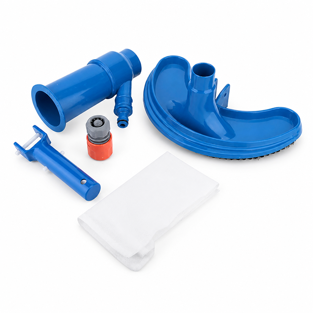 Quick Hose Connector & Lightweight ABS Pool & Pond Vacuum