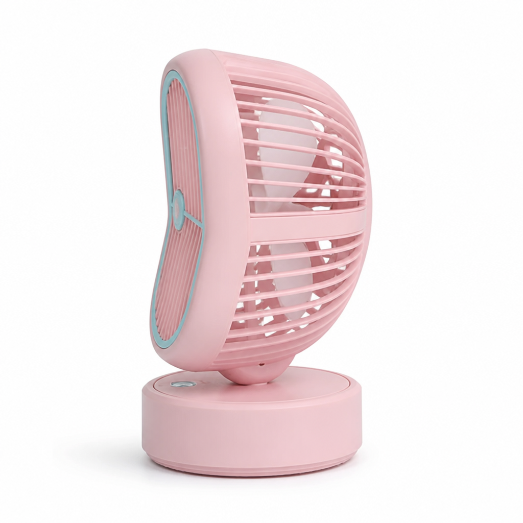Quiet & Energy-Efficient Rotating Portable Fan