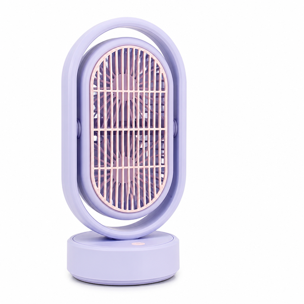 Quiet & Energy-Efficient Rotating Portable Fan