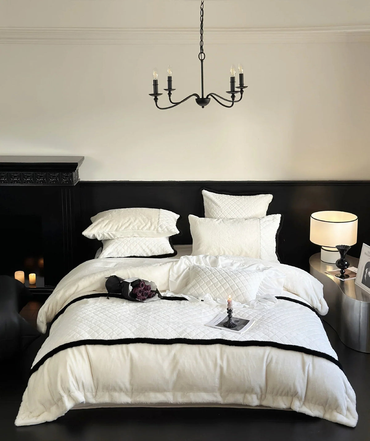 Quilted Bedding Set Velvety Finish Hypoallergenic & Machine Washable