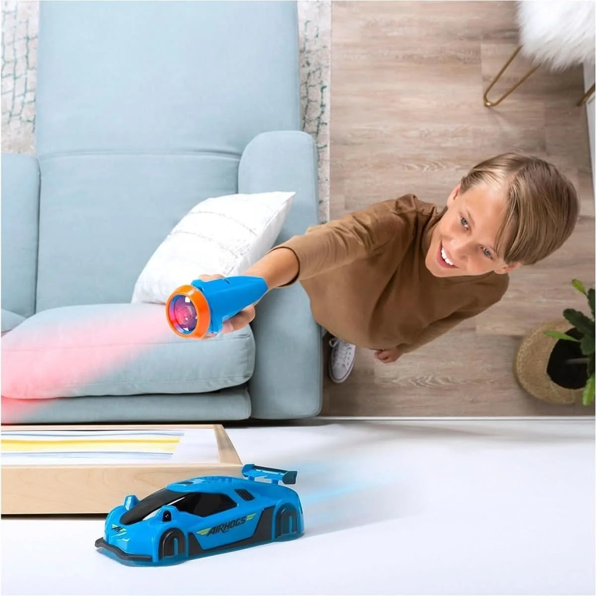 RC Car Wall-Climbing Laser Control LED Headlights