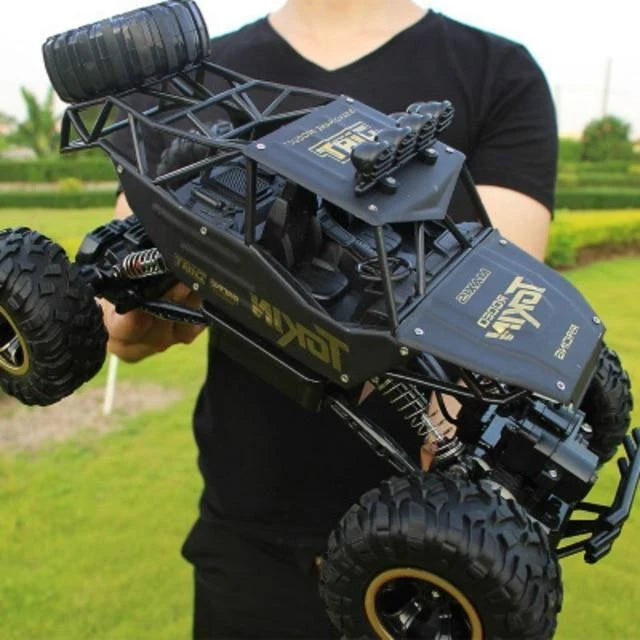 RC Truck Shockproof Suspension & All-Terrain Tires