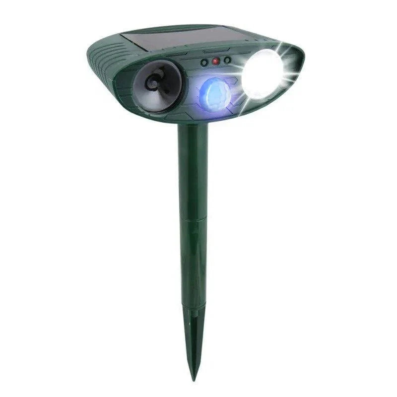 Rabbit Repeller Solar-Powered Ultrasonic Motion-Activated