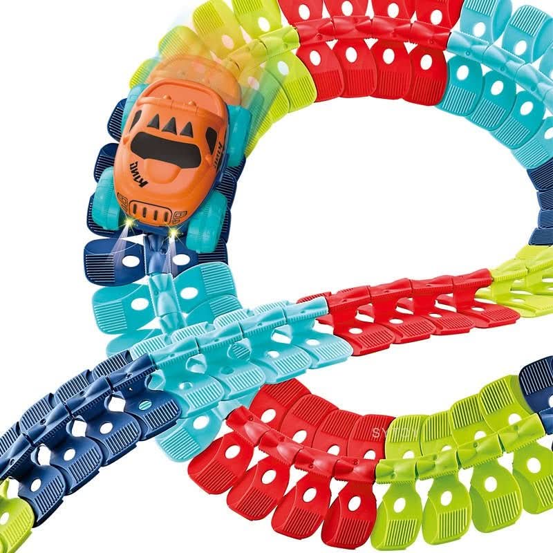 Race Track Set Flexible Curves & Loops