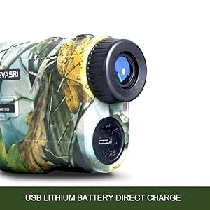 Rangefinder 1,000m Range Angle & Height Rechargeable