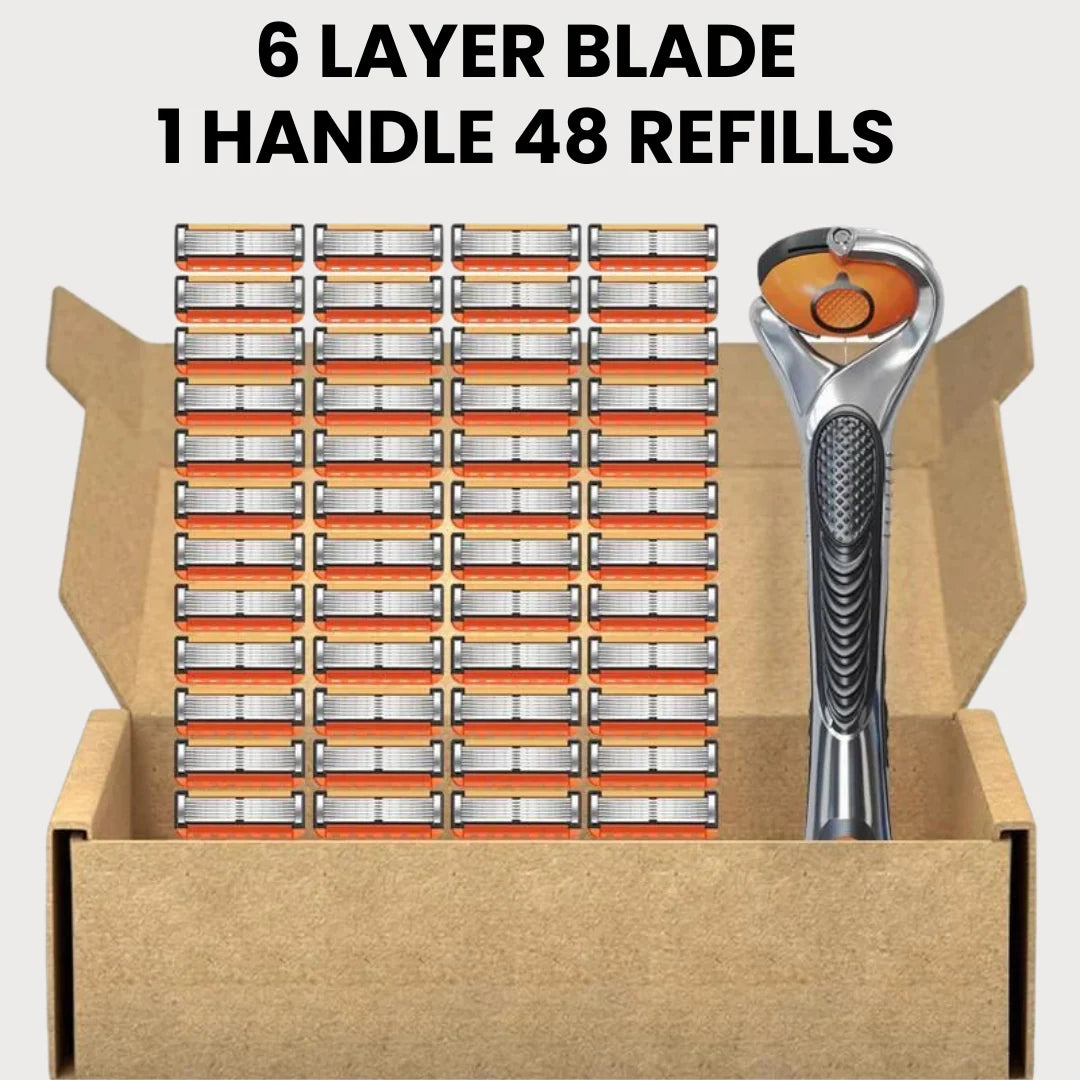 Razor Blades Multi-Layer Smooth Glide for Men