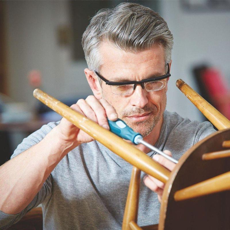 Reading Glasses Dial-Adjustable Focus Lightweight Frame
