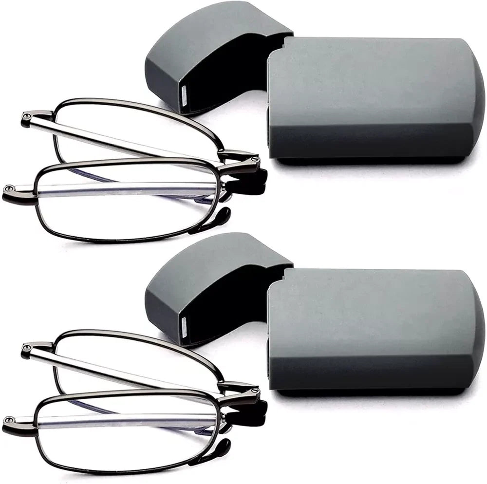 Reading Glasses Folding Design With Carry Case