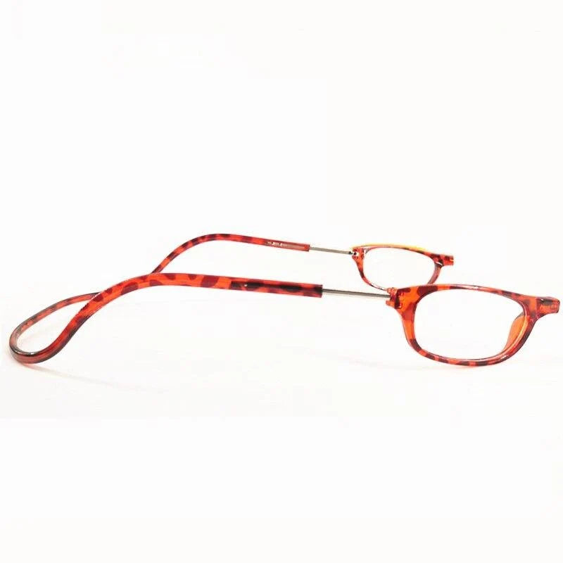 Reading Glasses Magnetic Closure Integrated Neckband