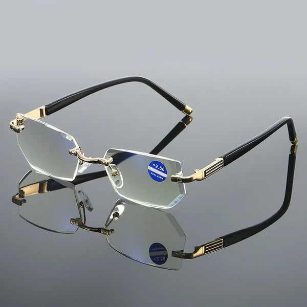 Reading Glasses Multifocal Blue Light Filtering Flexible Frame