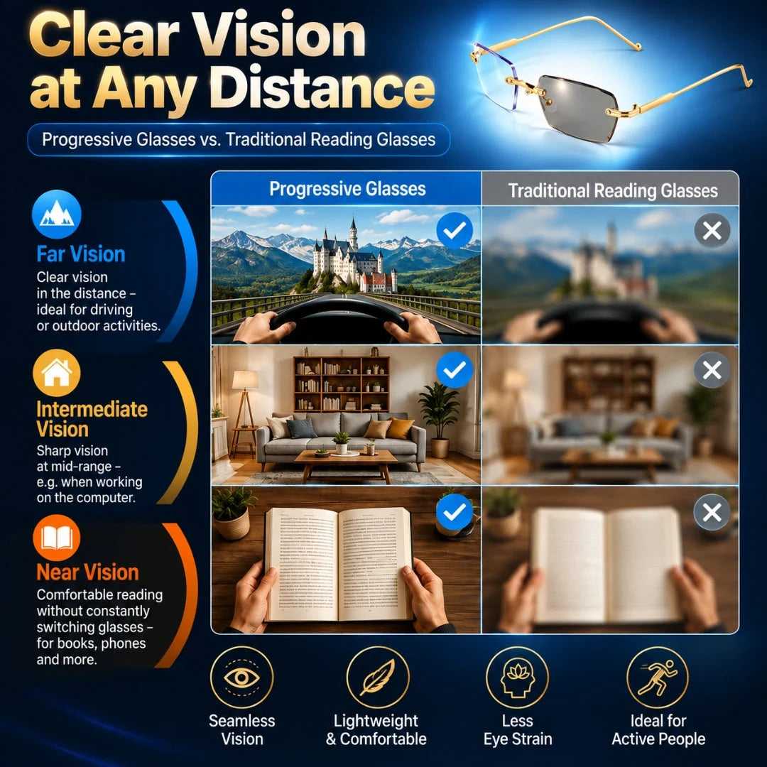 Reading Glasses Multiple Strengths Three Frame Colors
