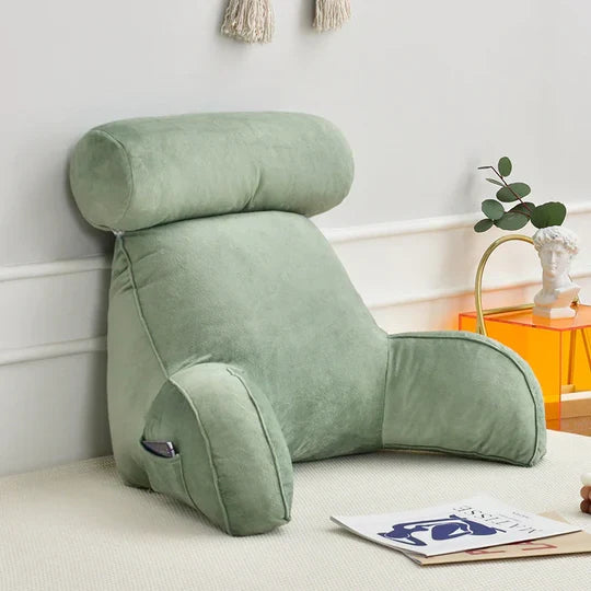 Reading Pillow Shredded Memory Foam Ergonomic Support