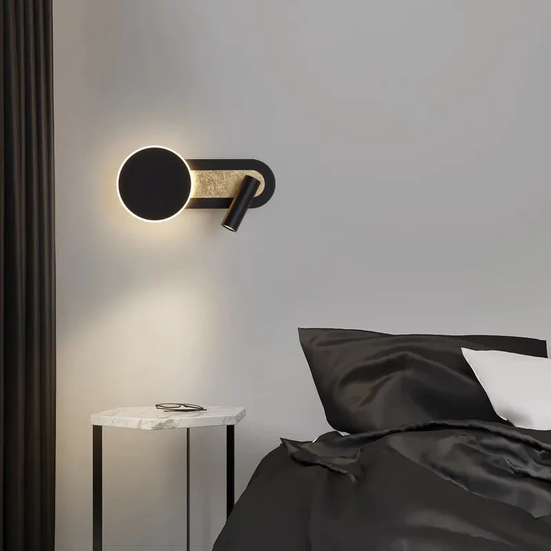 Recessed Wall Light Integrated LED Halo & Adjustable Beam