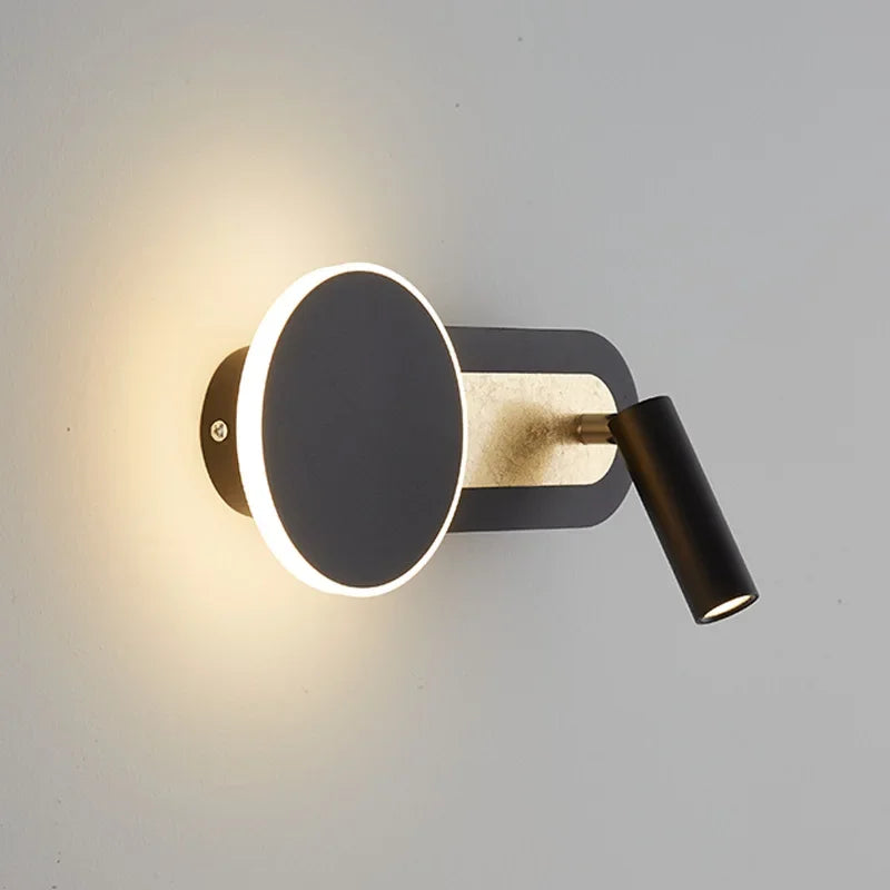 Recessed Wall Light Integrated LED Halo & Adjustable Beam