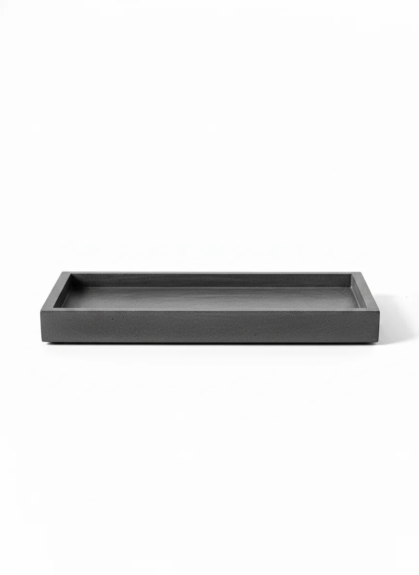Rectangular Tray 16 x 12 Raised Rim Integrated Handles