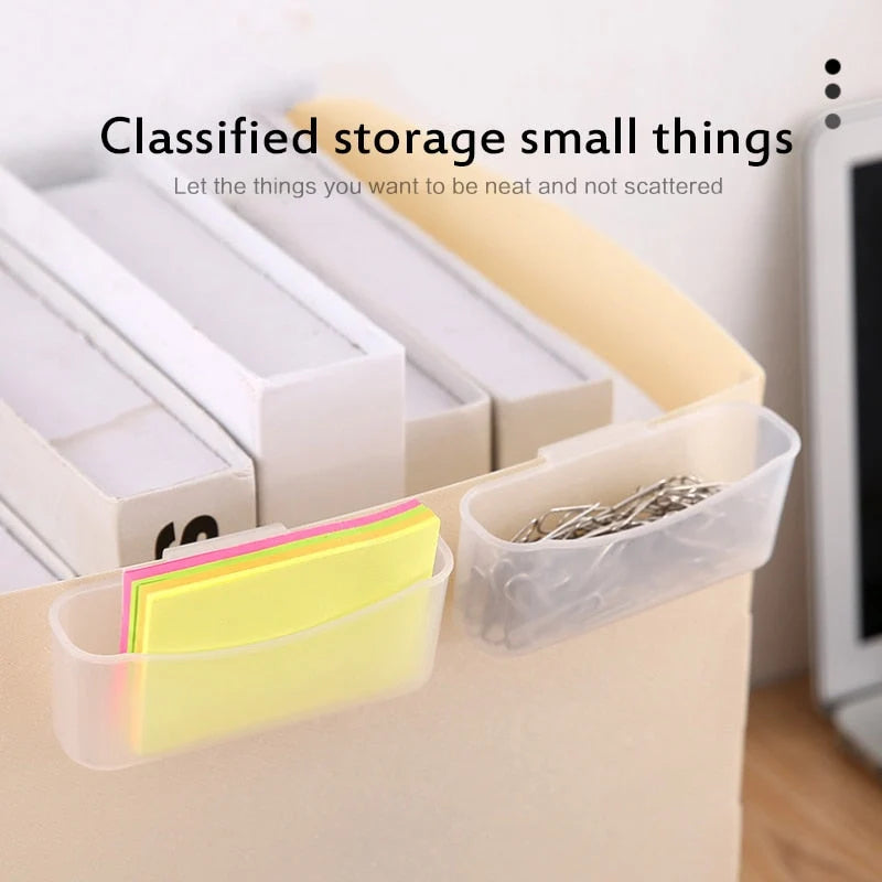Refrigerator Storage Shelf Buckle-On Movable Set of 2