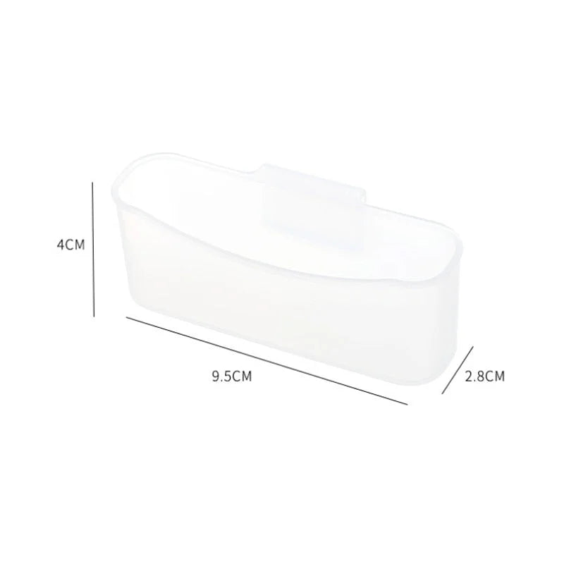 Refrigerator Storage Shelf Buckle-On Movable Set of 2
