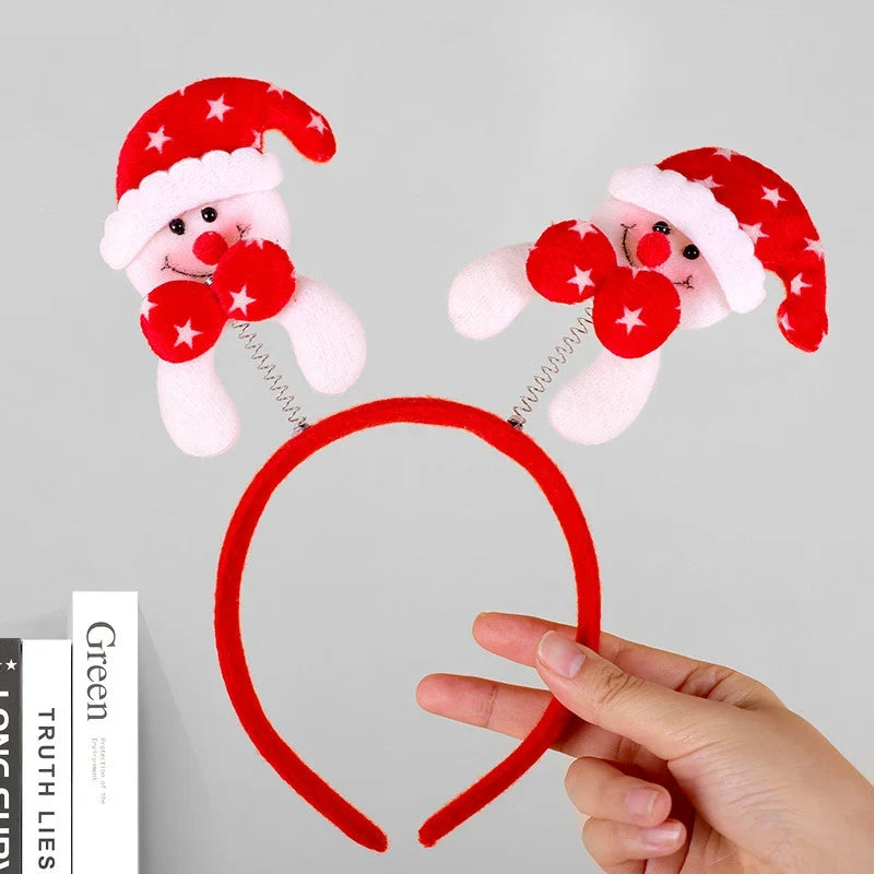 Reindeer Headband Soft Felt One Size Fits All