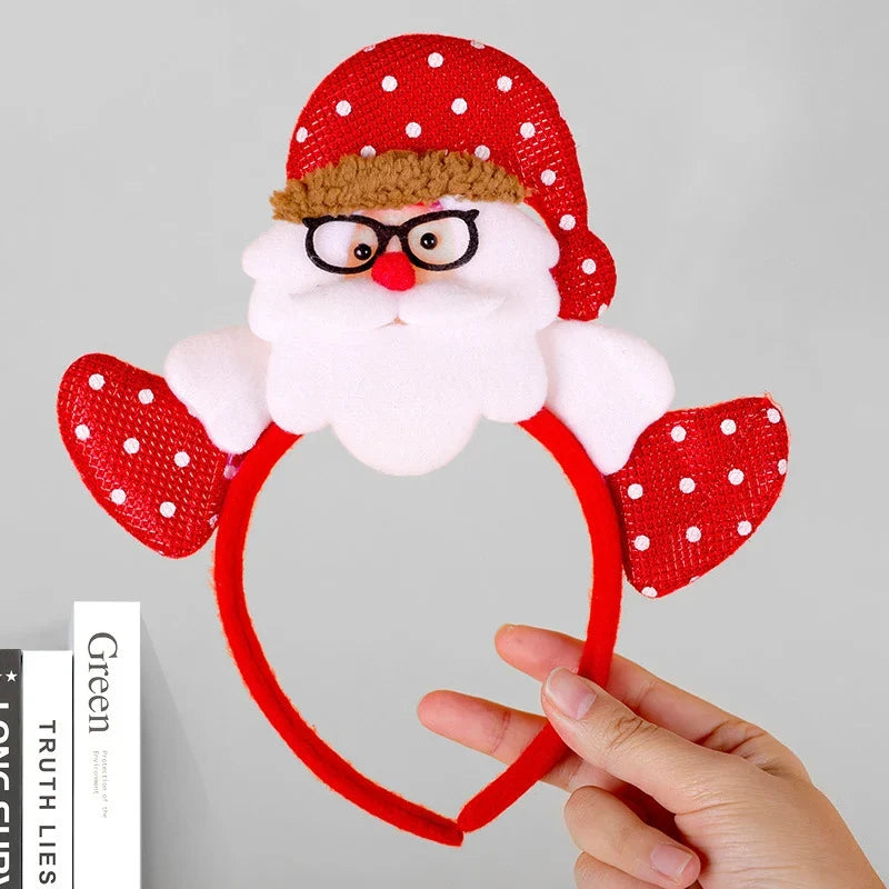 Reindeer Headband Soft Felt One Size Fits All