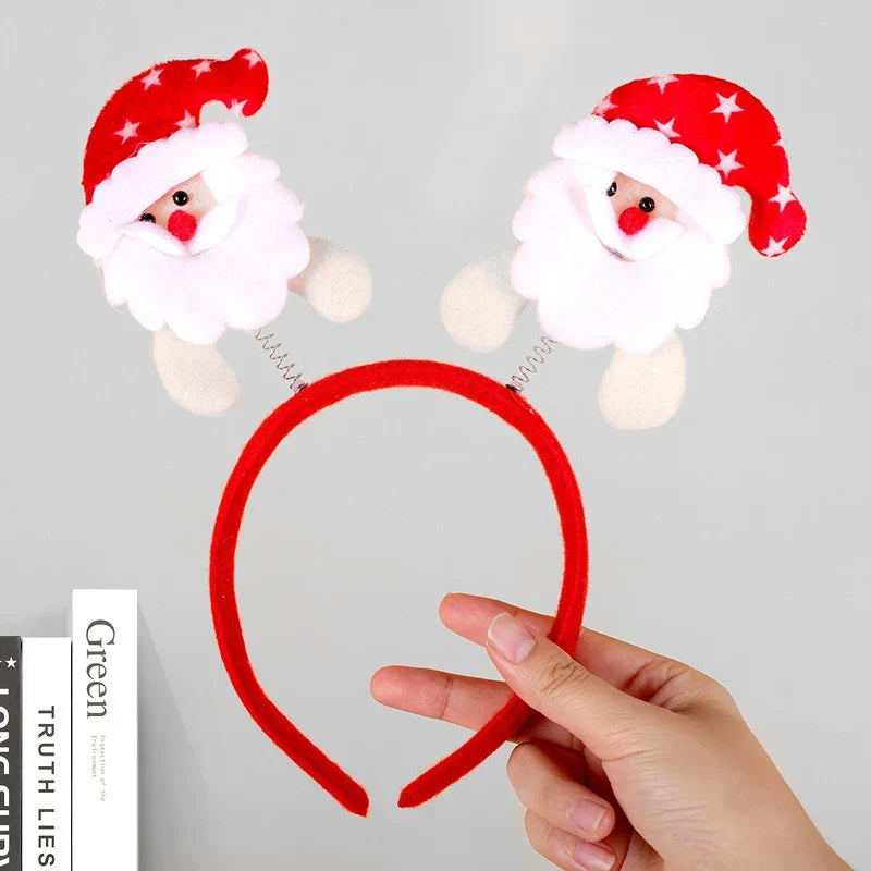 Reindeer Headband Soft Felt One Size Fits All