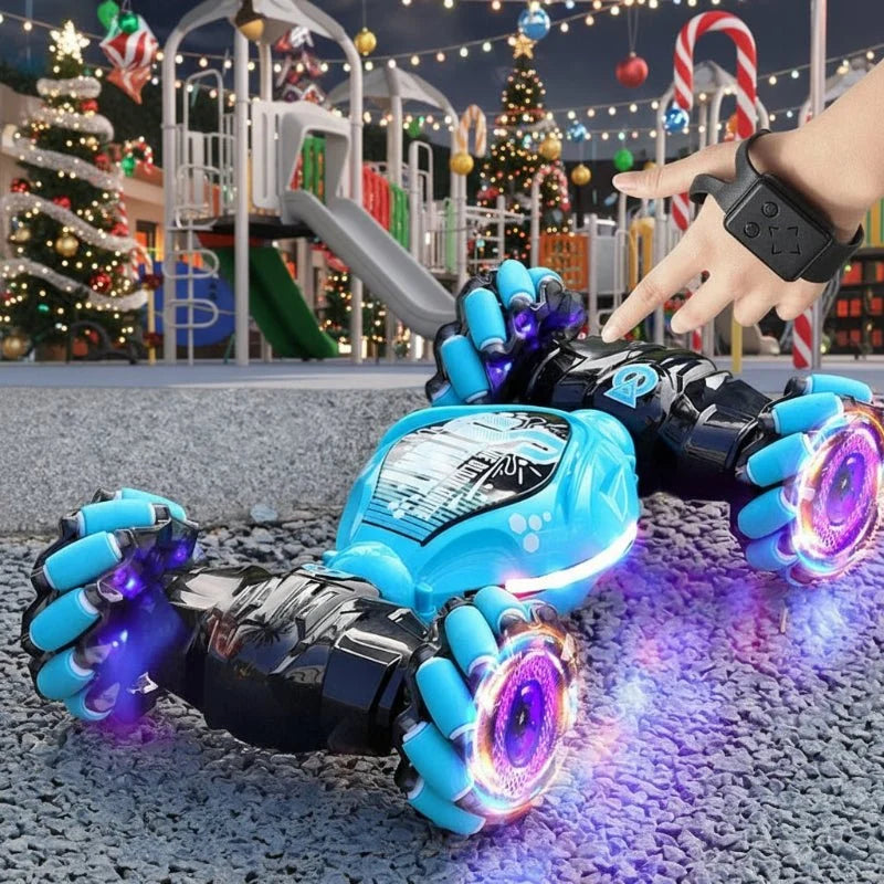 Remote Control Car Gesture-Controlled 360° Stunts LED Lights