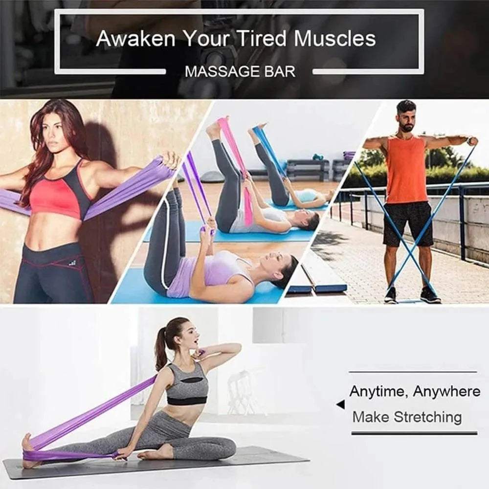 Resistance Band Latex-Free TPE Lightweight Portable