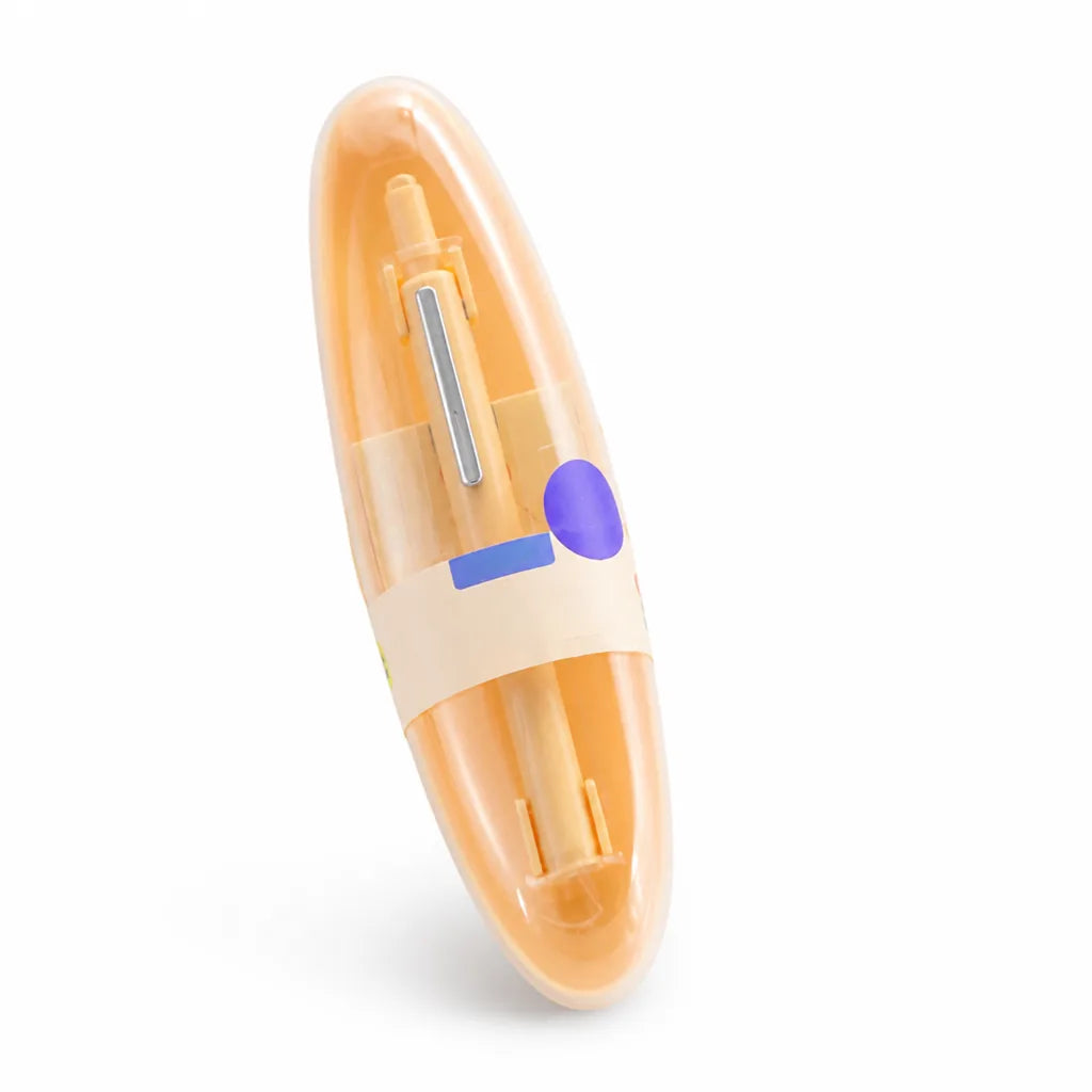 Retractable Pen Smooth Ink Flow Refillable Ergonomic Grip