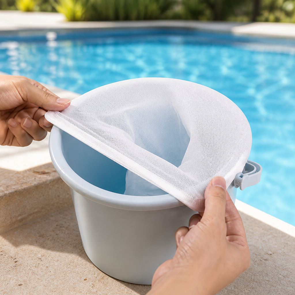 Reusable Ultra-Fine Nylon Pool Skimmer Socks