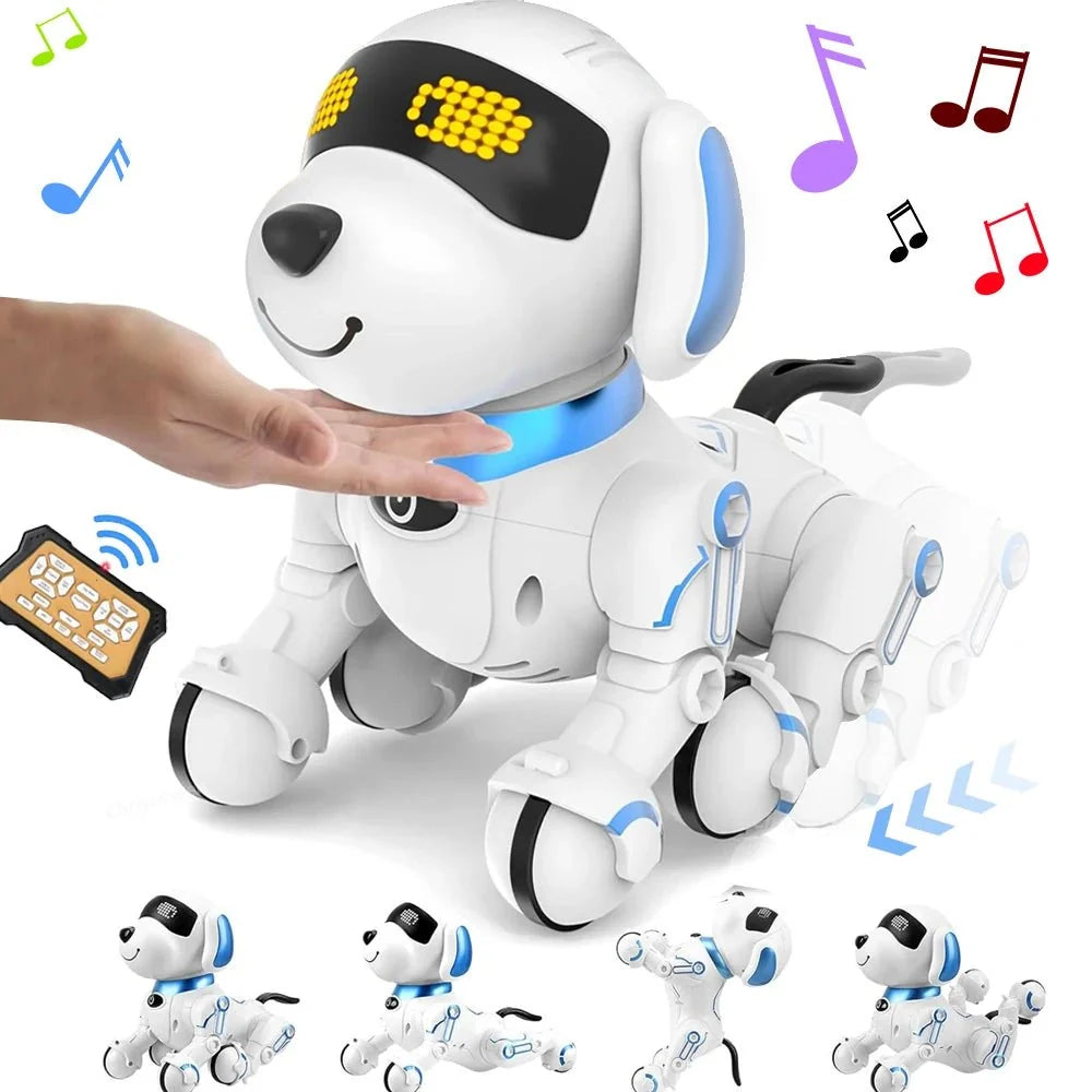 Robot Dog Toy Remote Control Touch-Responsive Walking & Barking