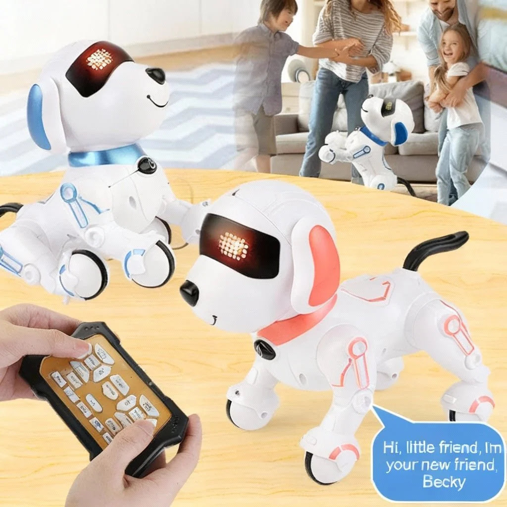 Robot Dog Toy Remote Control Touch-Responsive Walking & Barking