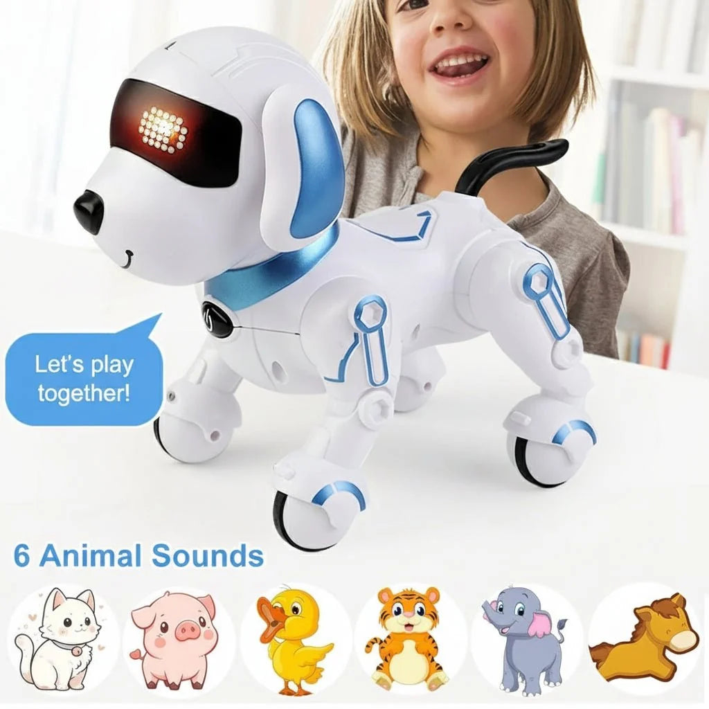 Robot Dog Toy Remote Control Touch-Responsive Walking & Barking