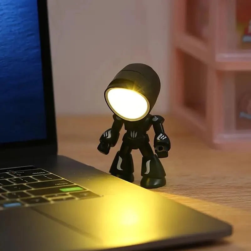 Robot Night Light Soft LED Glow Portable