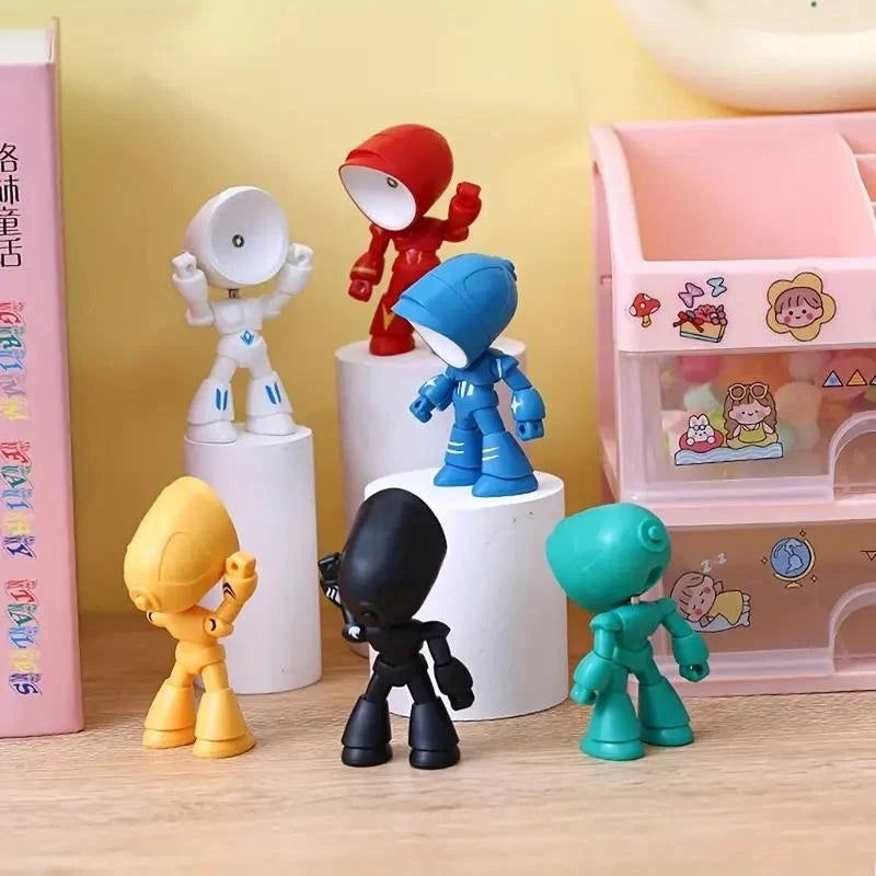Robot Night Light Soft LED Glow Portable