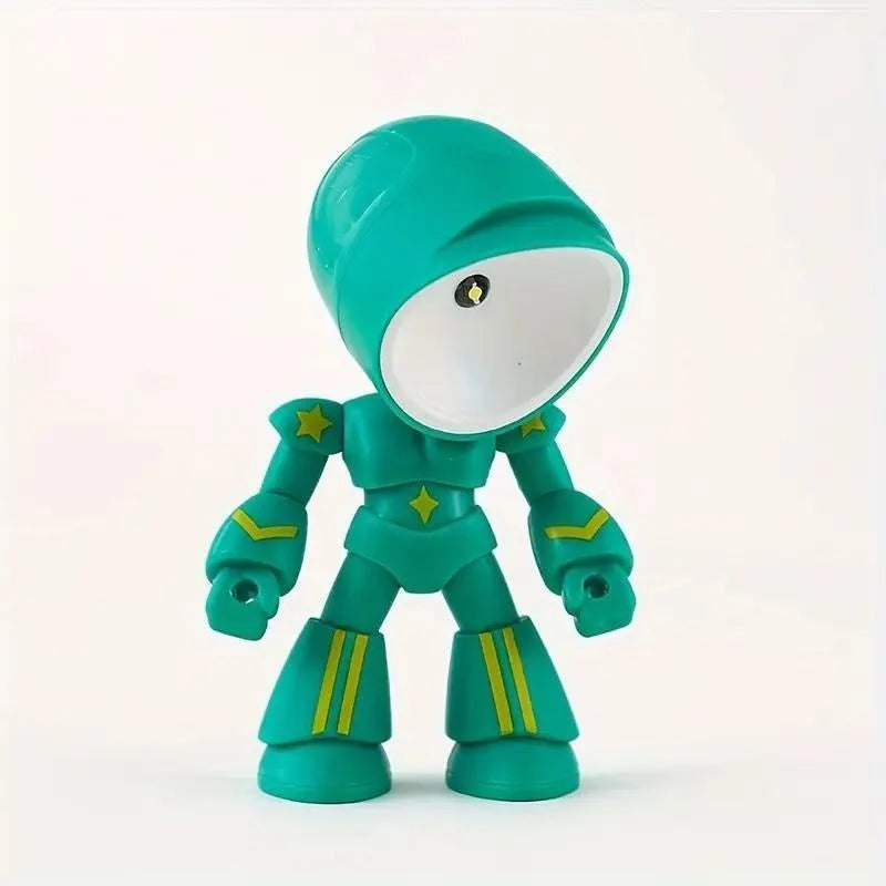 Robot Night Light Soft LED Glow Portable