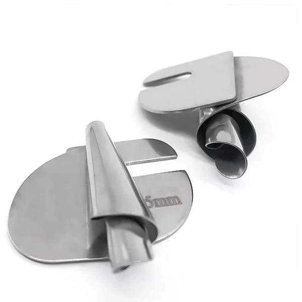 Rolled Hem Presser Foot Stainless Steel Multiple Sizes