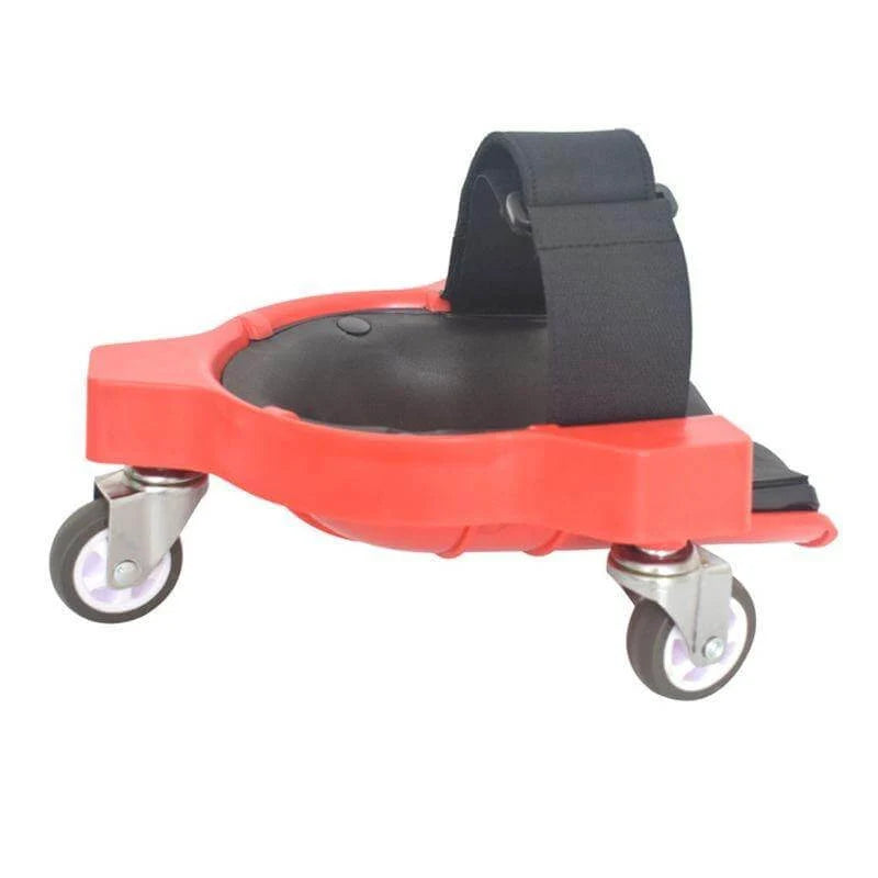 Rolling Knee Pad Foam-Cushioned With Three Swivel Castors