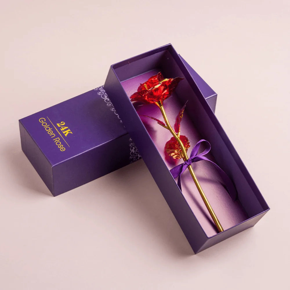 Rose Flower Box Pre-Arranged Gift Ready