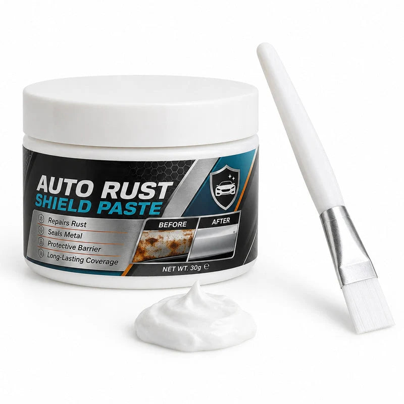 Rust Repair Paste Moisture-Resistant Non-Drip With Applicator Brush