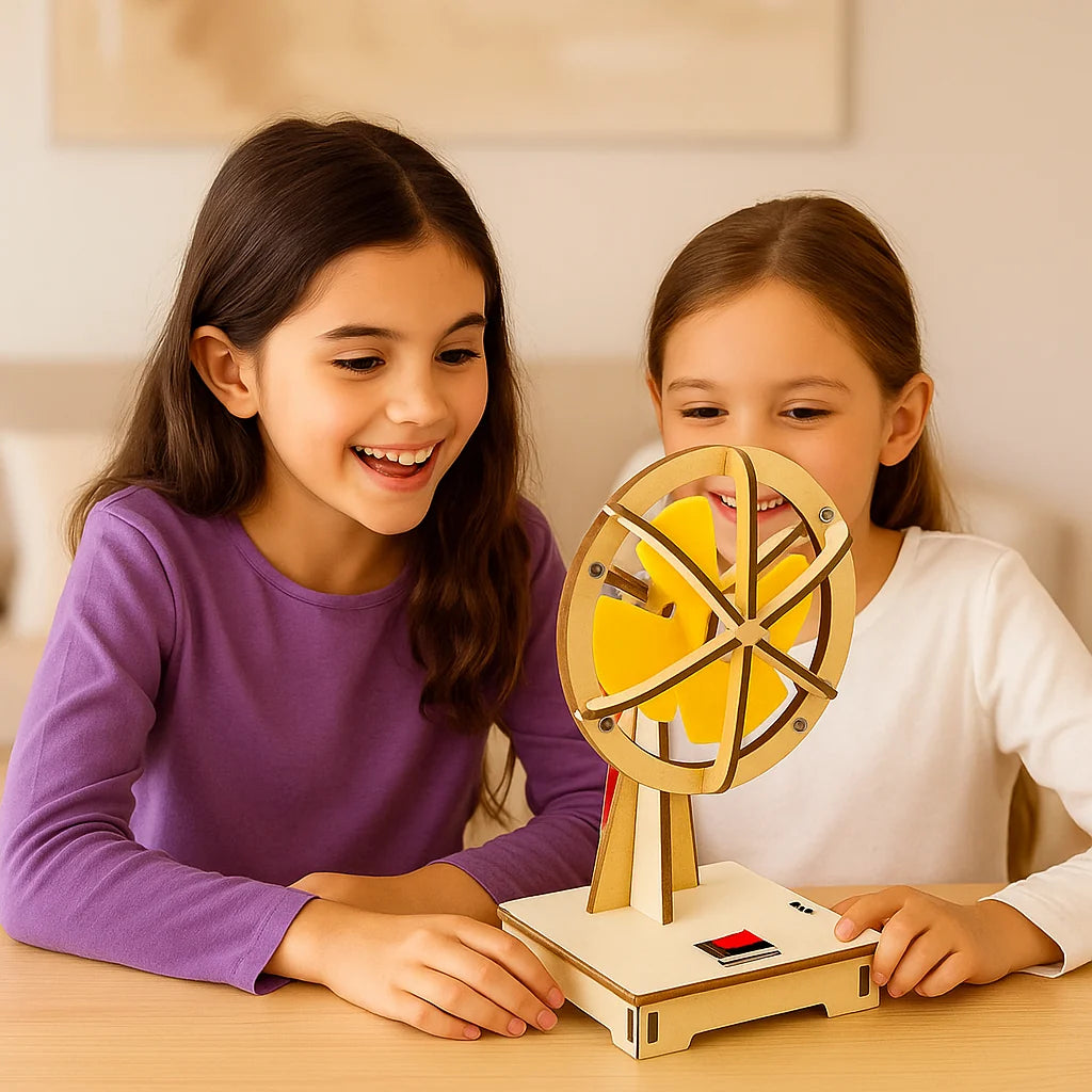 STEM Building Kit Snap-Together Hydraulic Arm & Propeller Plane
