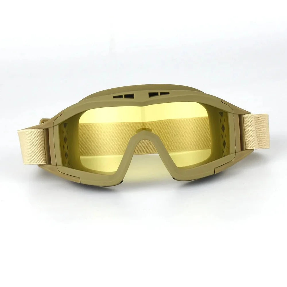 Safety Goggles Impact-Resistant Polycarbonate Lenses Adjustable Strap