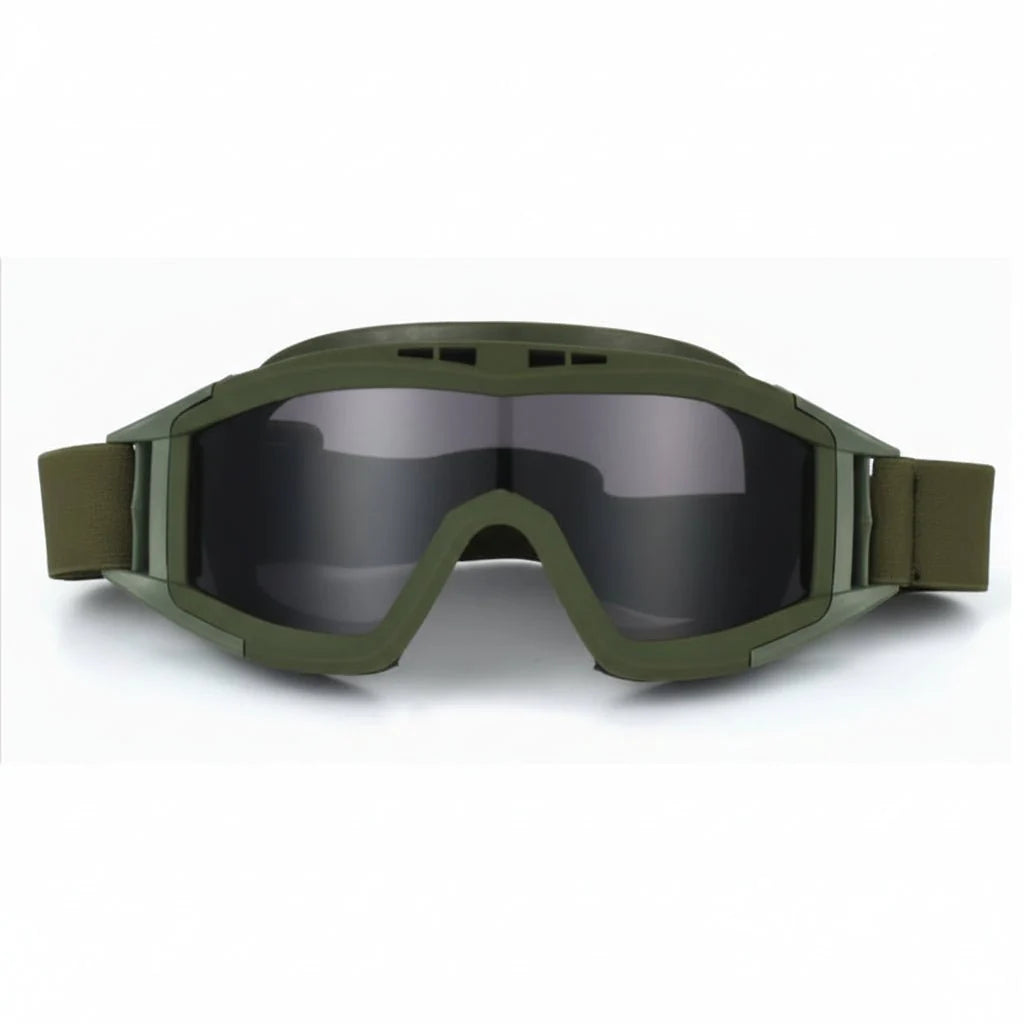 Safety Goggles Impact-Resistant Polycarbonate Lenses Adjustable Strap