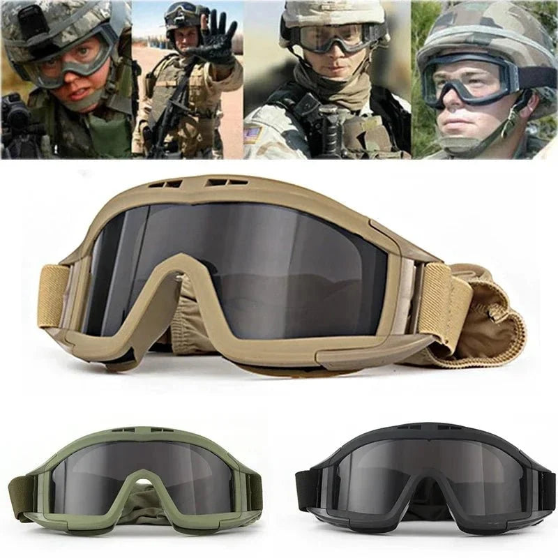 Safety Goggles Impact-Resistant Polycarbonate Lenses Adjustable Strap