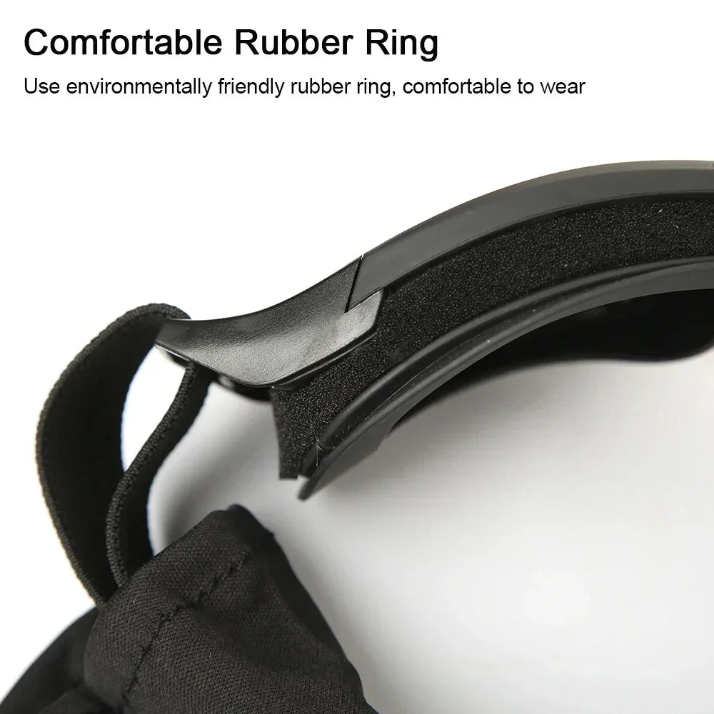 Safety Goggles Impact-Resistant Polycarbonate Lenses Adjustable Strap