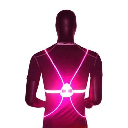 Safety Vest 360° Illumination & Flash Modes
