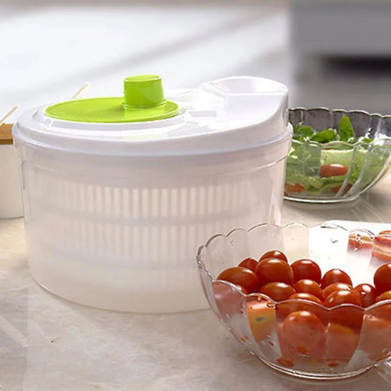 Salad Spinner Hand-Crank 5L Capacity